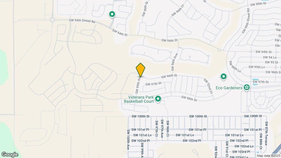9679 SW 99th Ave Map and Location Details