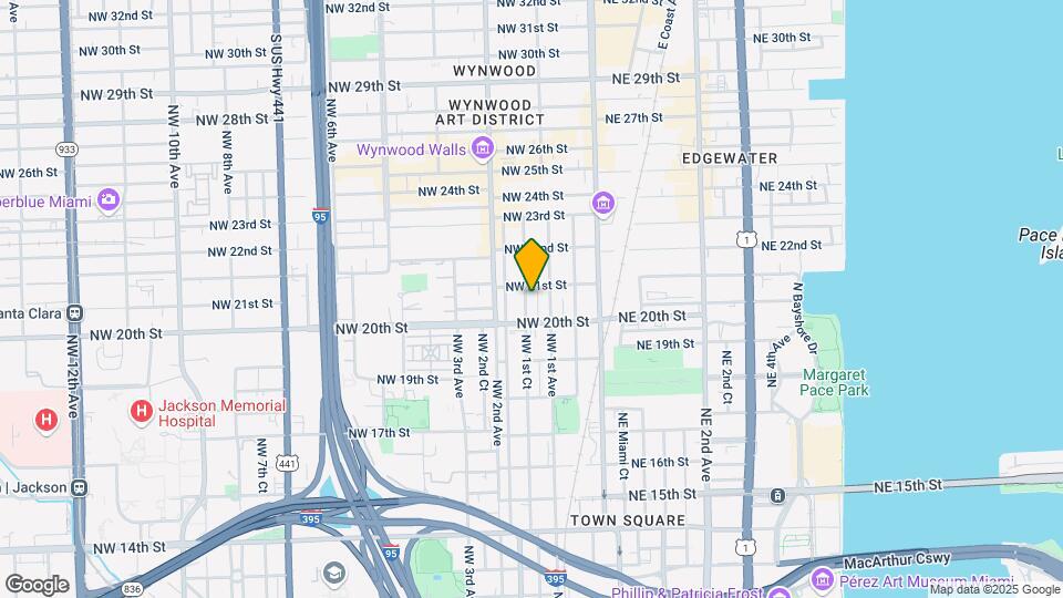 2041 NW 1st Ct, Unit A3 Map and Location Details
