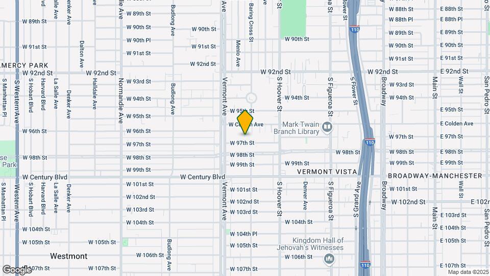 811 W 97th St Map and Location Details