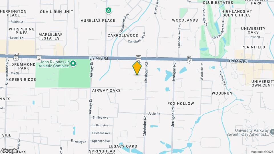 1015 Sable Dr Map and Location Details