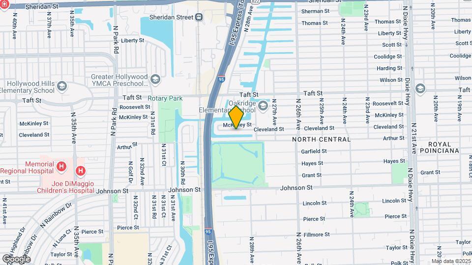 2828 Cleveland St Map and Location Details