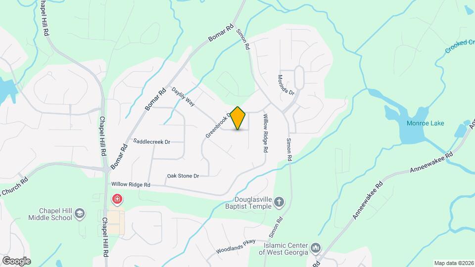 4031 Daylily Way Map and Location Details