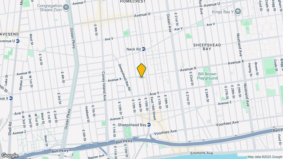 2416 E 15th St Map and Location Details