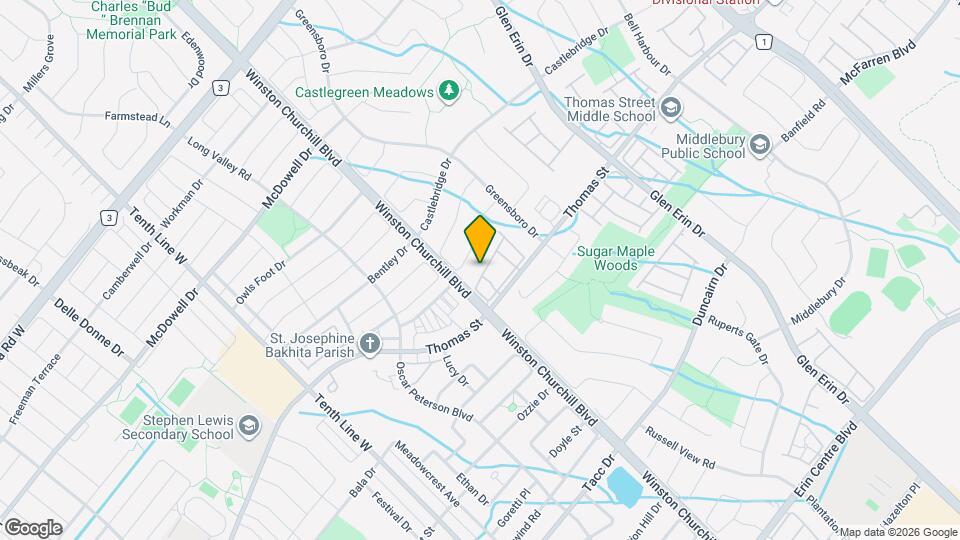 2955 Thomas St Map and Location Details