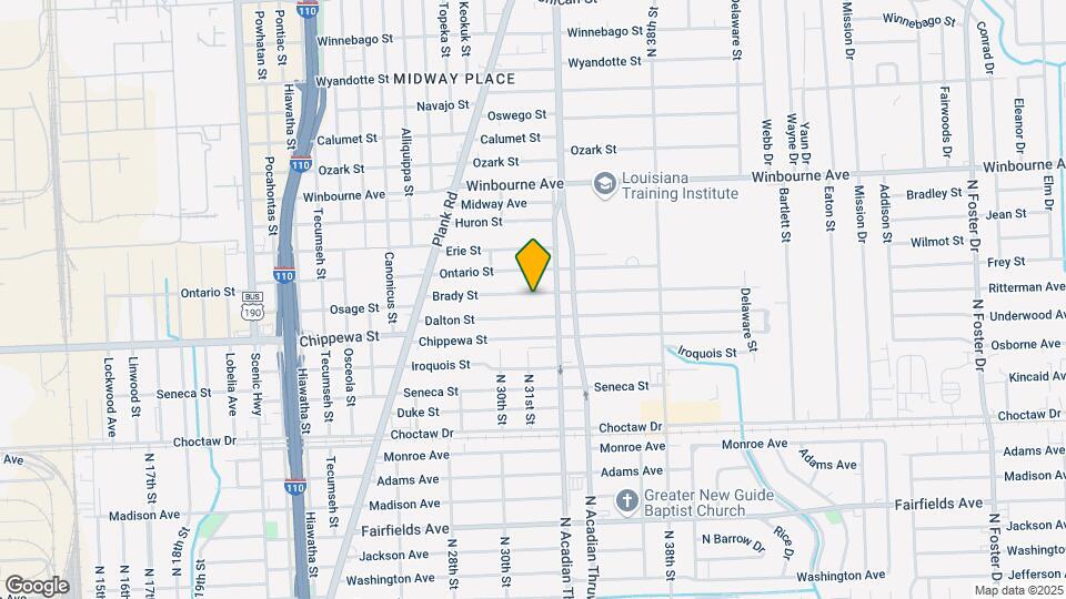 3216 Brady St Map and Location Details