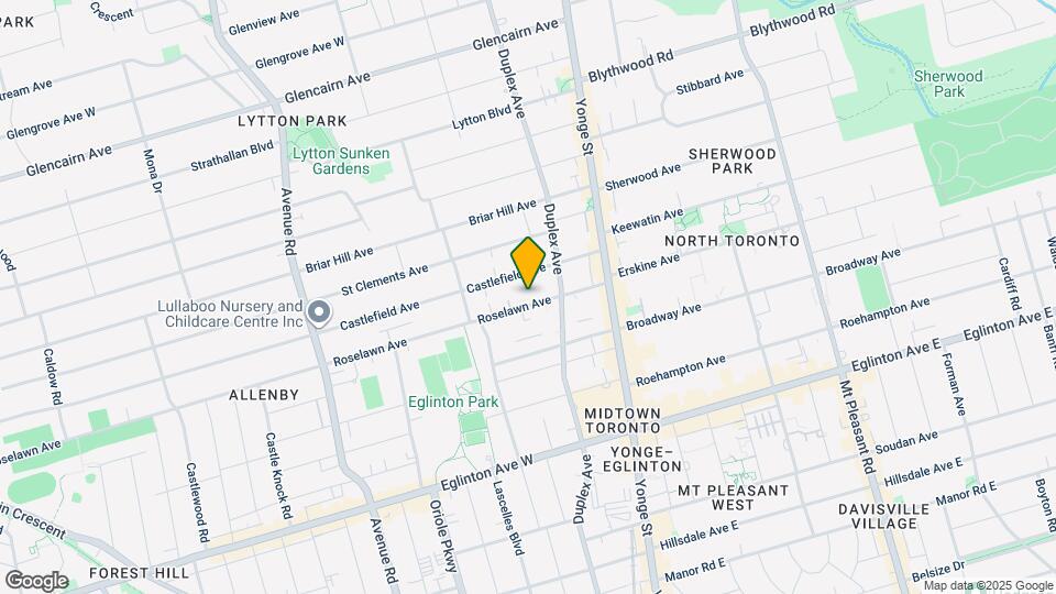 98 Roselawn Ave Map and Location Details