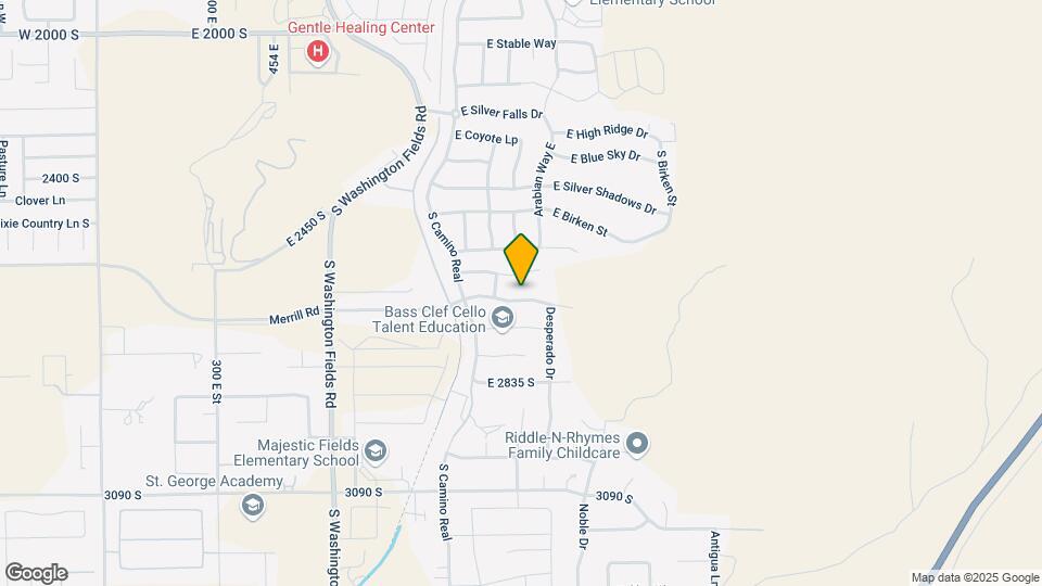 1029 E Lost Ridge Dr Map and Location Details