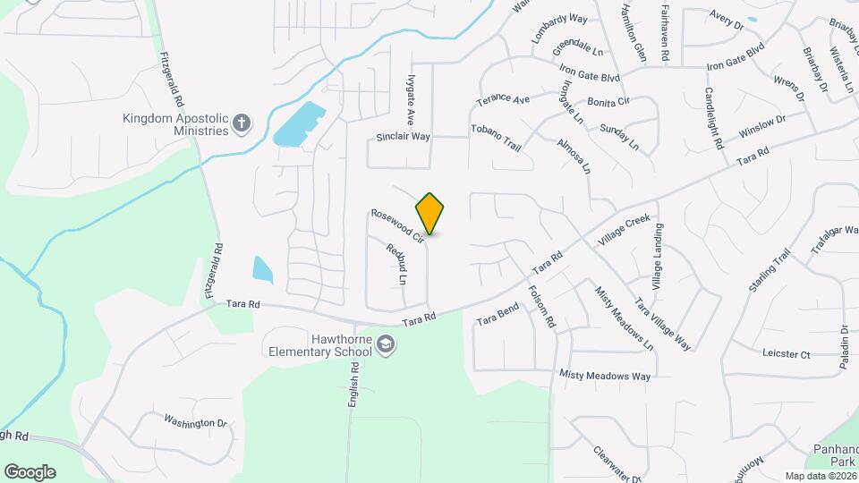 485 Rosewood Cir Map and Location Details