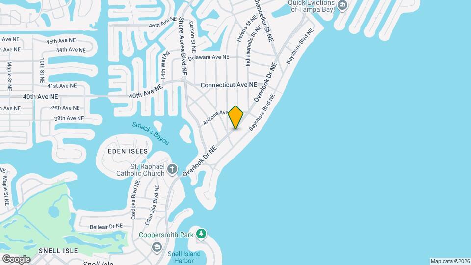 3727 Overlook Dr NE Map and Location Details