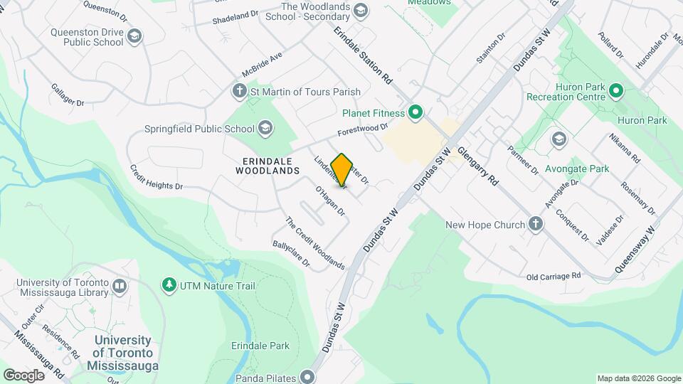 3082 Lindenlea Dr Map and Location Details