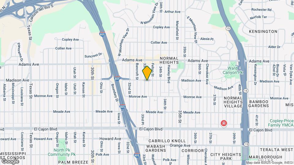 4583-4587 33rd St Map and Location Details