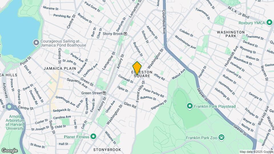 21 Haverford St, Unit 1 Map and Location Details