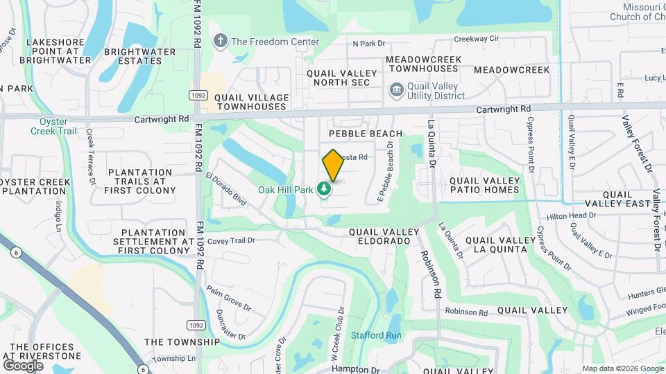 3311 Twelve Oaks Ln Map and Location Details