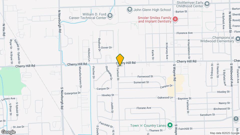 147 S Carlson St Map and Location Details