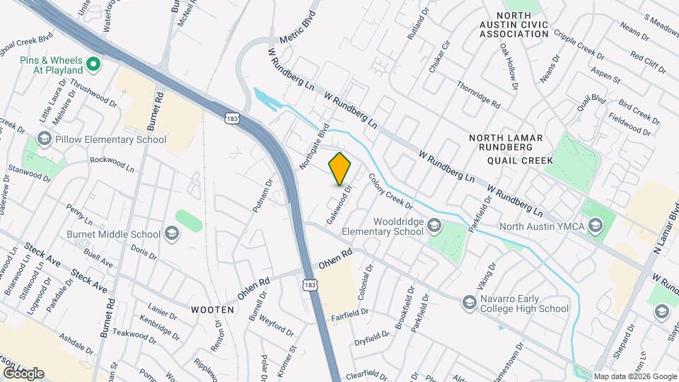 9008 Galewood Dr, Unit 7-225 Map and Location Details