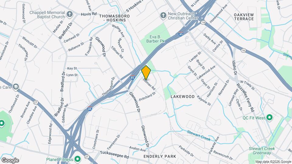 3941 Tillman Rd Map and Location Details