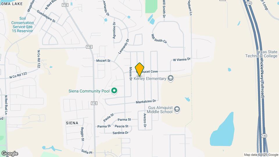 8017 Bassano Dr Map and Location Details