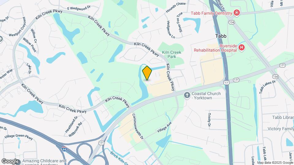 Furnished Studio-Newport News - Yorktown Map and Location Details