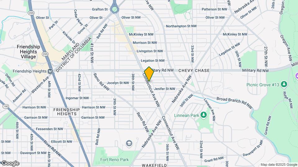 5311 Connecticut Ave NW Map and Location Details
