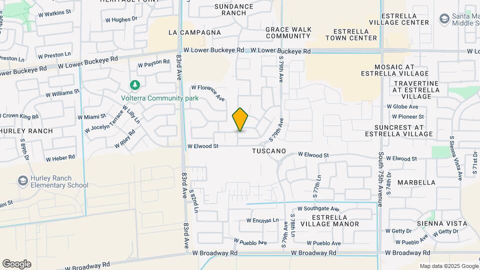 8036 W Forest Grove Ave Map and Location Details