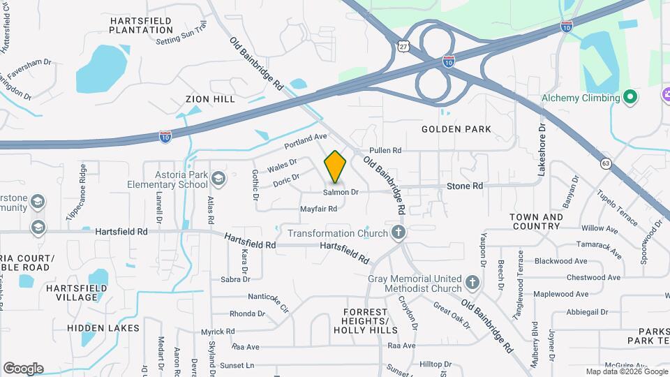 1802 Salmon Dr Map and Location Details