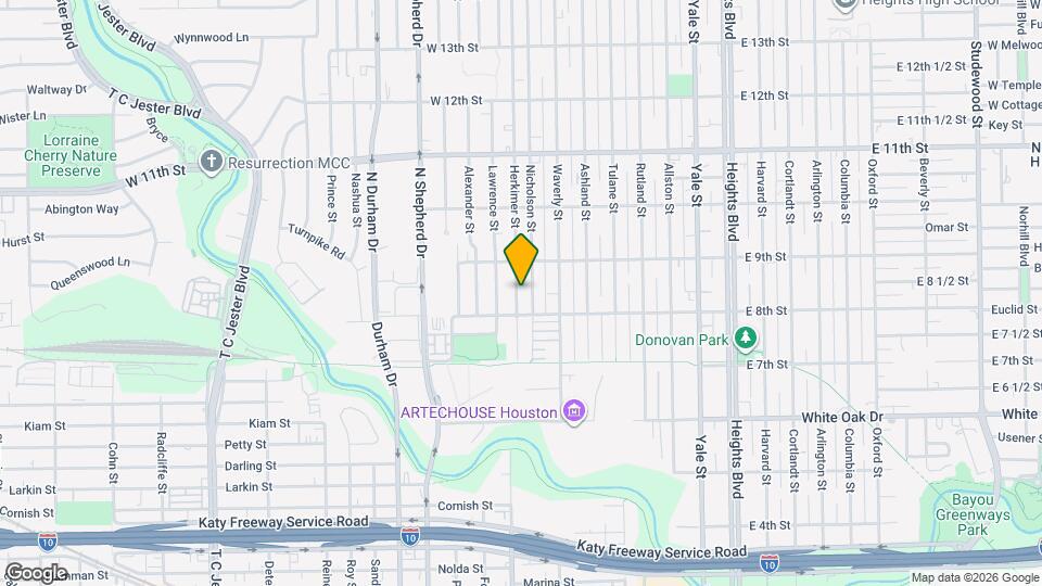 812 Herkimer St Map and Location Details