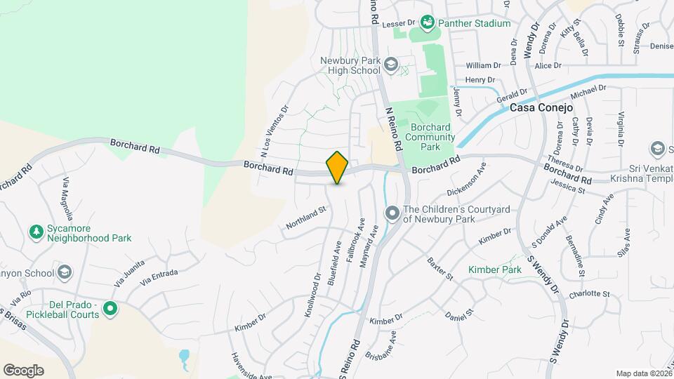 3792 San Felipe Ave Map and Location Details