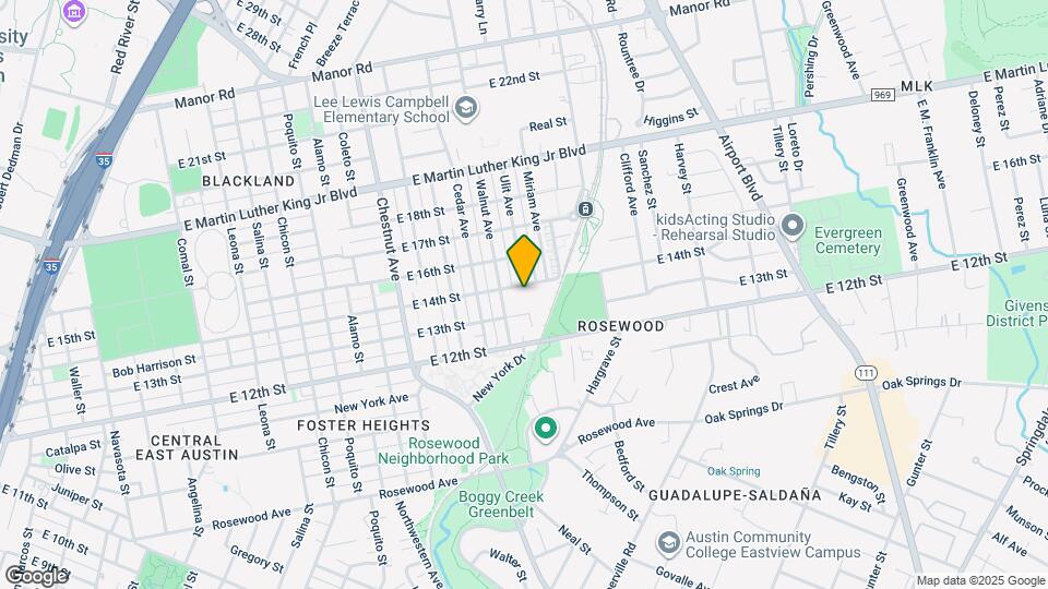 2709 E 14th St Map and Location Details