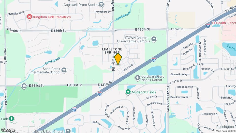 12030 Zircon Ln Map and Location Details