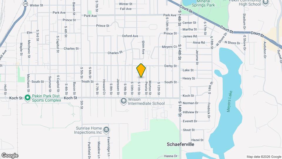 1320 S 11th St, Unit A1 Mapa y Detalles de la Ubicación