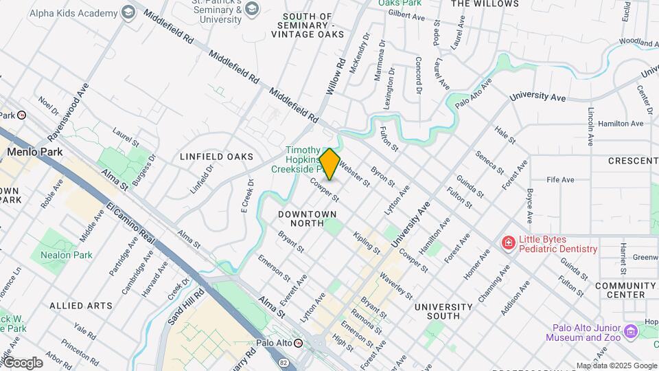 171 Cowper St Map and Location Details