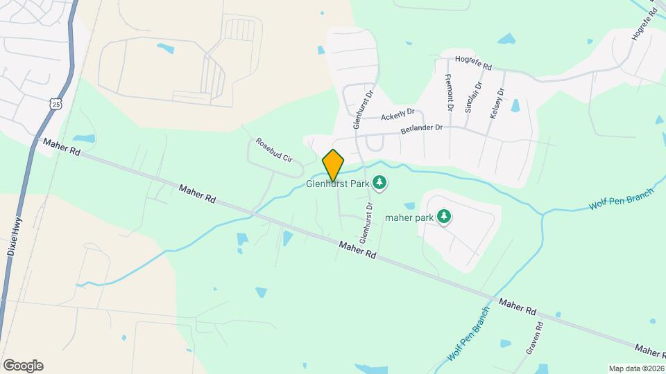 610 Tupelo Dr Map and Location Details