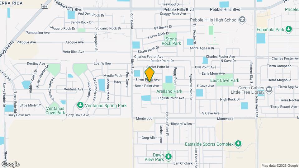 14209 North Point Ave Map and Location Details