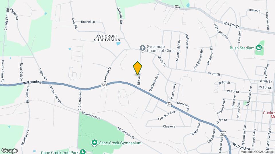 402 Ellis Ave, Unit D3 Mapa y Detalles de la Ubicación