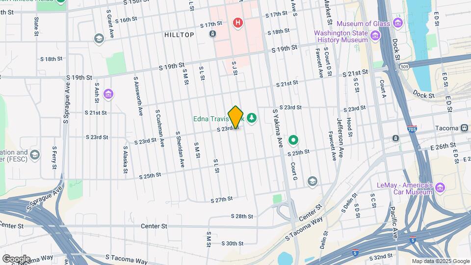 1020 S 23rd St Map and Location Details