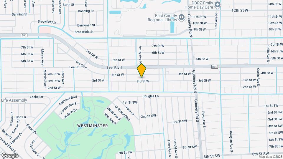 4700 3rd St W Map and Location Details