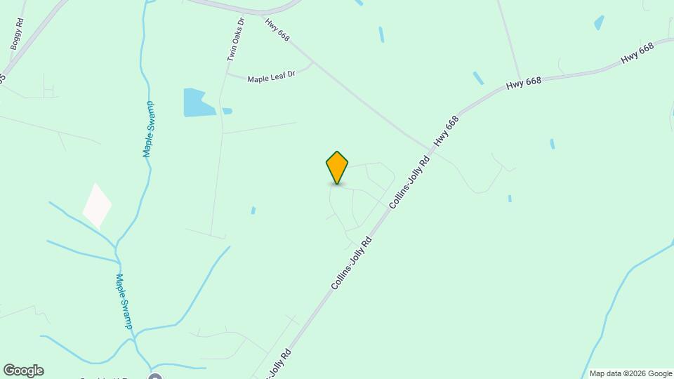 1302 Willow Oaks Wy Map and Location Details