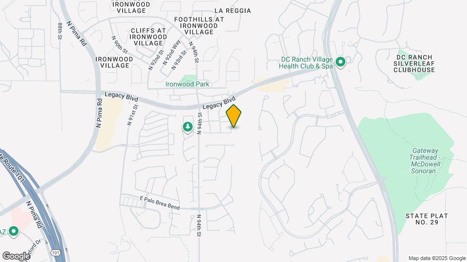 18267 N 95th St Map and Location Details