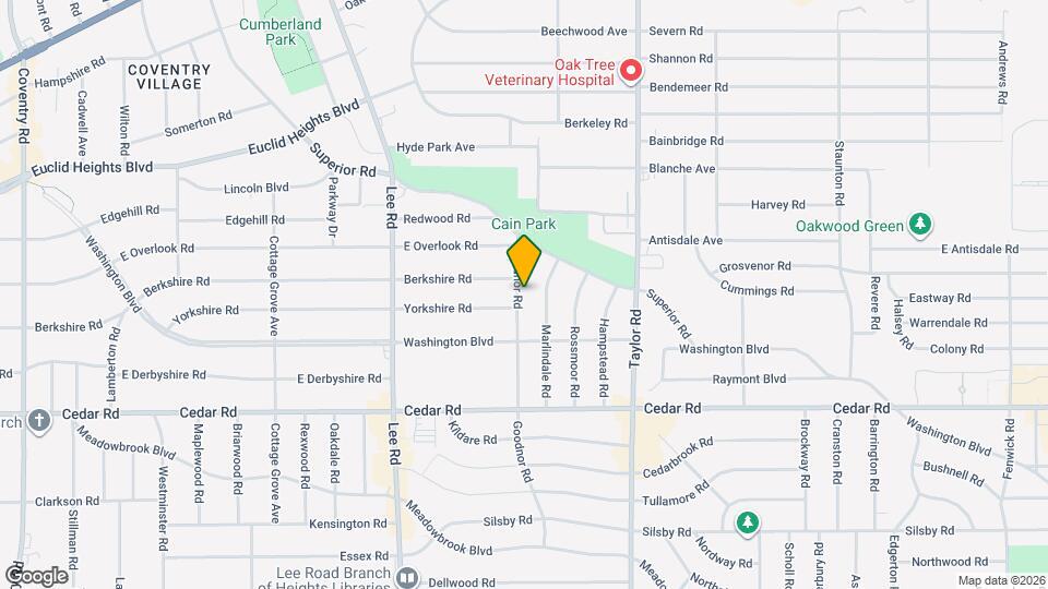 2021 Goodnor Rd Mapa y Detalles de la Ubicación