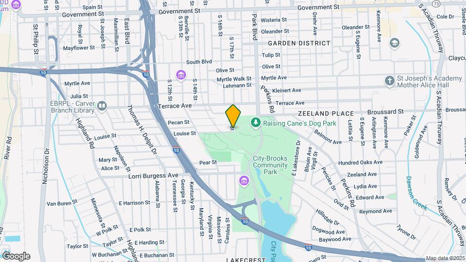 1745 S 17th St Map and Location Details