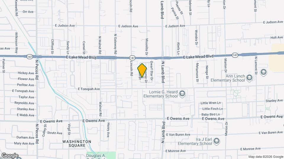 1856 Nebula Dr Map and Location Details