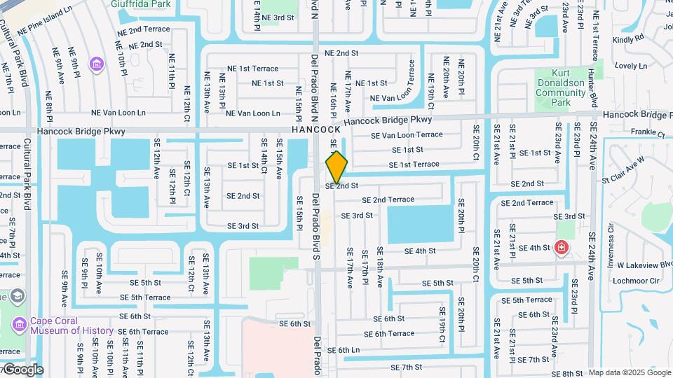 1618 SE 2nd St Mapa y Detalles de la Ubicación