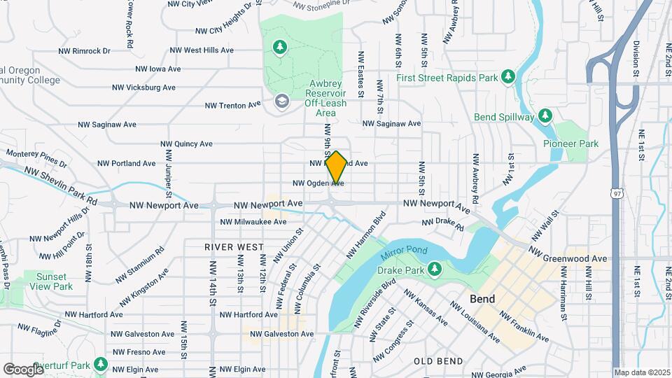 845 NW Ogden Ave, Unit A Map and Location Details