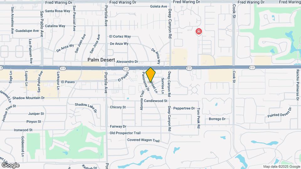 45313 Sunset Ln, Unit 1160 Map and Location Details