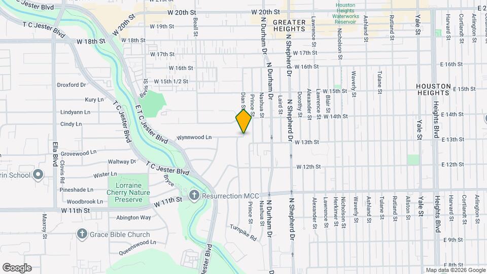 1306 Dian St Map and Location Details