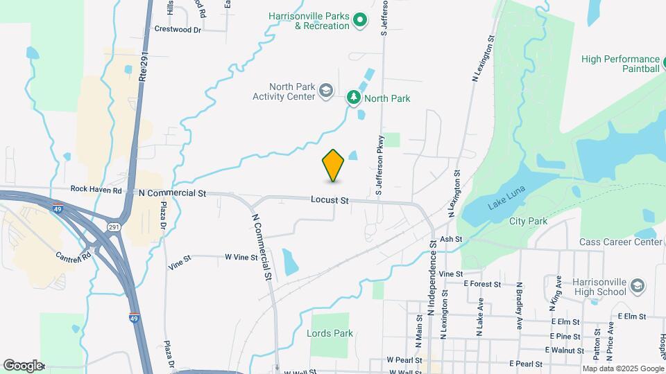 Harrisonville Properties I & II Map and Location Details