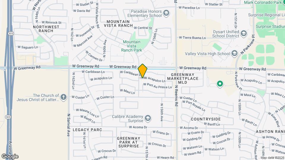 15687 W Acapulco Ln Map and Location Details