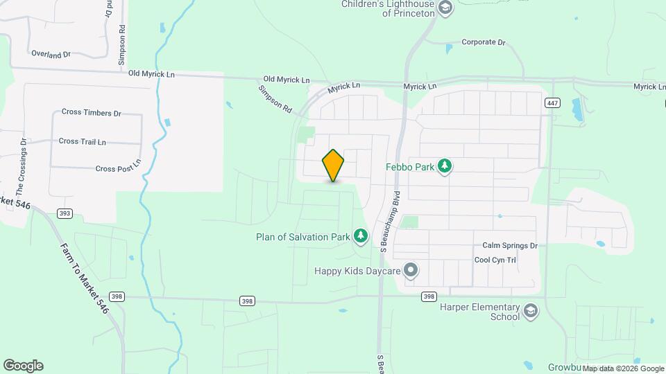 1004 Tall Grass Dr Map and Location Details