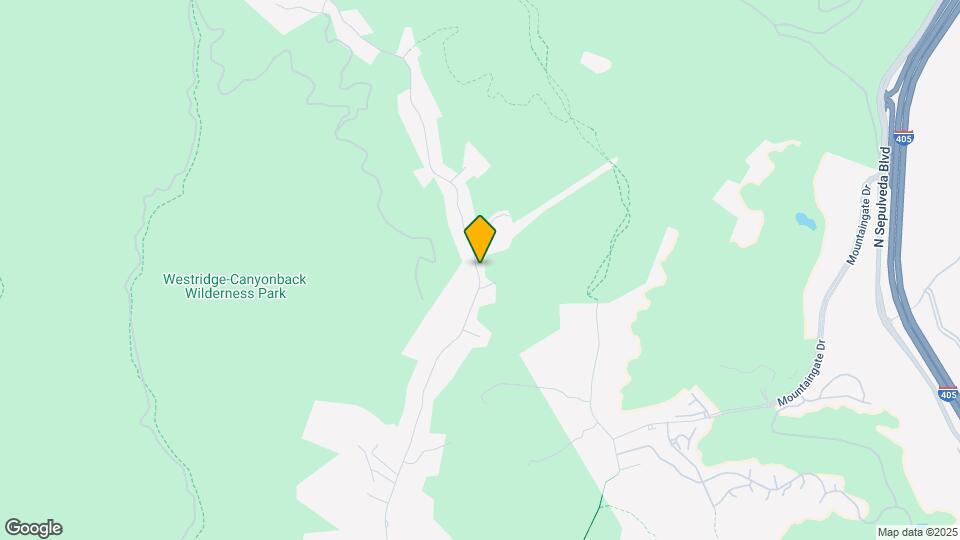 3520 Mandeville Canyon Rd Map and Location Details