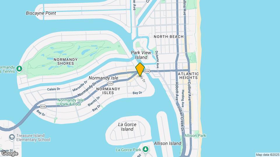 6940 Bay Dr Map and Location Details